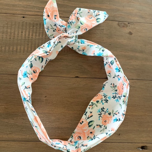 stellasgiftsco Accessories - Pink & Blue Floral Wire Headband